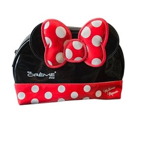 The Creme Shop Minnie  Mouse Makeup Bag Pouch Tote Case